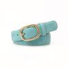Retro Women's Bronze Pin Buckle Belt - Korean Style, Trendy All-Match Jeans Accessory