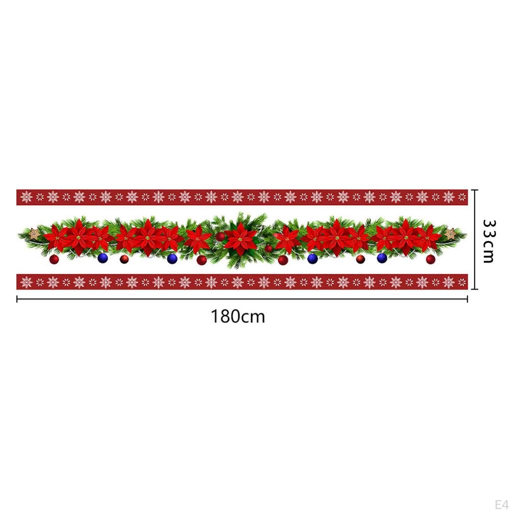 Christmas Table Runner - Stylish Holiday Decoration for Dining Dresser