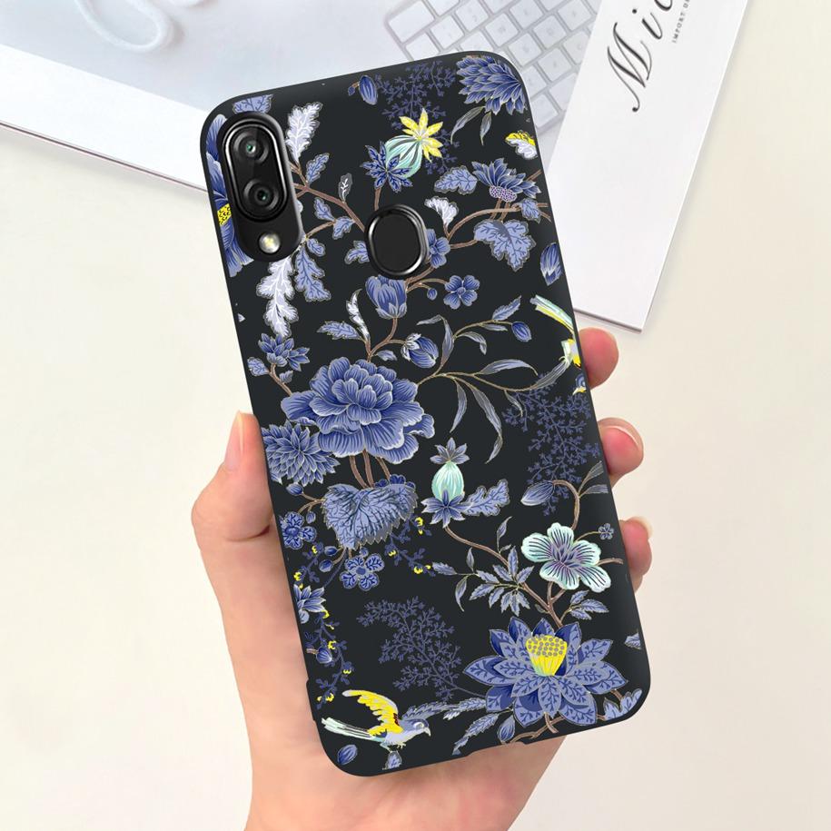 Для ZTE Blade V10 Vita 2019 Чехол Модный Цветок Астронавт Силиконовый Ударопрочный Бампер Для ZTE Blade V10 V 10 BladeV10 Vita Fundas