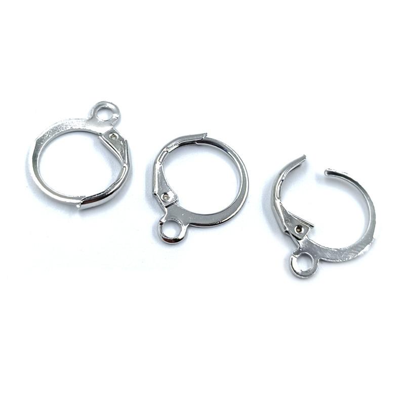13*16 мм Новые Крючки-карабины Сплав Золотисто-Серебристый 20 Штук DIY Для Сережек Ювелирная Фурнитура Ювелирные Аксессуары
