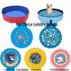 PVC Inflatable Pet Splash Pad - Thickened Outdoor Bath & Play Pool