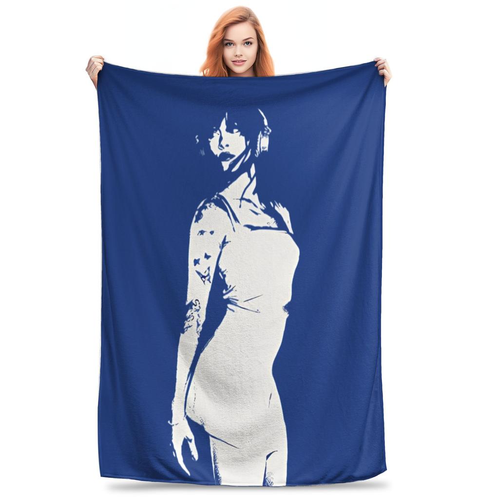 Aitanaed  Album  Blanket Cover Flannel Lightweight Thin Throw Blankets for Bedroom Sofa Bedroom Quilt