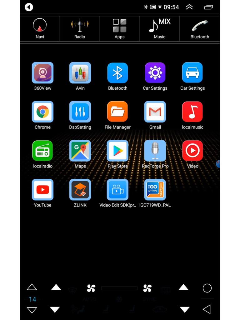 Android 10 17 Koleos 10.4-inch 32GB Large Screen GPS Navigation with All-Netcom 4G.
