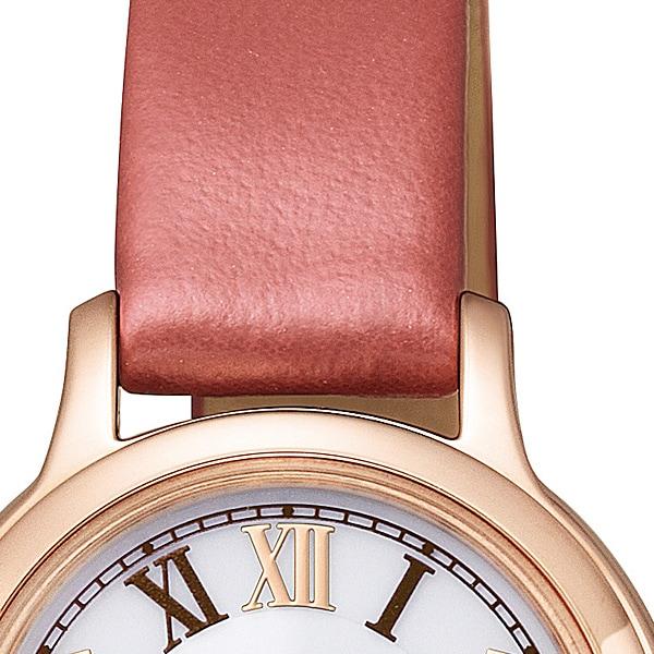 Citizen Женщины KH4-963-14 ( Смотреть wicca Solar-Tech) Круглые часы из нержавеющей стали *покрытие(розовое золото)
