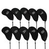 10Pcs Golf Club Headcover Waterproof Golf Head Covers Fit Most Brands Golf Iron