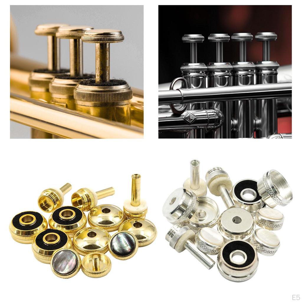 Аксессуар для трубы, портативный, простой в установке, аксессуары для музыкальных инструментов, кнопки для ремонта