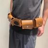 Buckle Chest Bandolier PU Waist Bag Fashion Waist Belt  for Women
