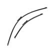 26"+16"+12" Front & Rear Frameless Wiper Blades for Opel Corsa D 2006-2014, Astra H, Meriva B, Zafira B, Tigra TwinTop