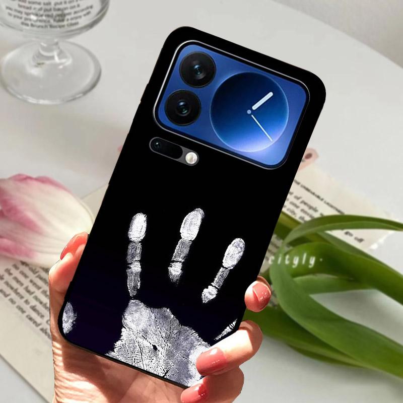 Чехол для Xiaomi Mi 17 Pro Max/17Pro Модный Ударопрочный Защитный Задний Чехол Для Xiaomi 17 ProMax Мягкий ТПУ Силиконовый Чехол для Телефона
