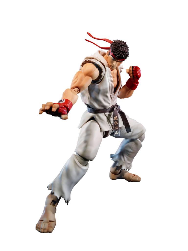 TAMASHII NATIONS Street Fighter Ryu примерно 150 мм окрашенная подвижная фигурка SHFiguarts ABS&PVC