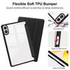 For Xiaomi Redmi Pad 2 Pro 12.1 Inch 2025 Case PU Fold Stand with Pencil Holder Acrylic Back Tablet Cover with Auto Sleep Funda