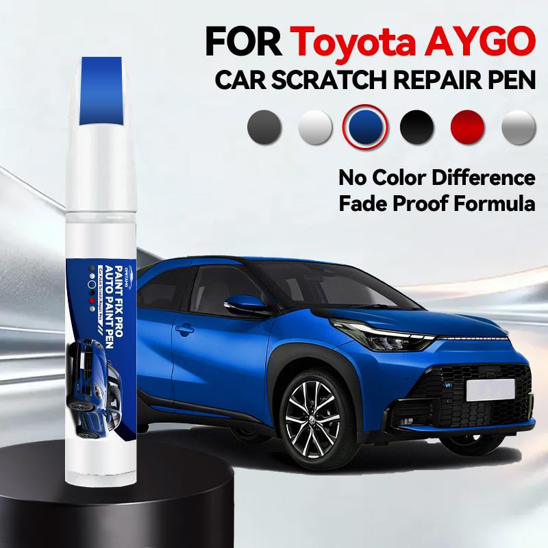 Vehicle for Exclusive Use For Toyota AYGO Paint Repair Pen Touch Up Scratch Remover DIY Auto Accessories Black White Silver Blue