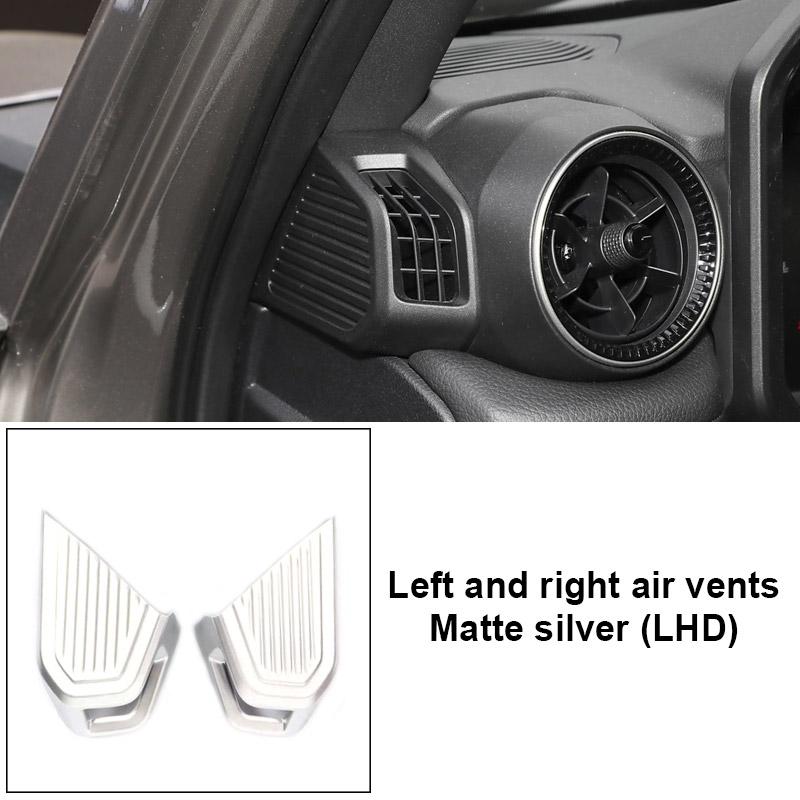Vtear ABS Car Central Air Outlet Trim Cover Styling Interior Decoration Accessory Parts For Toyota Land Cruiser 250 Prado LC250