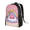 K-Kirbys Рюкзак для ноутбука Мужчины Женщины Модный Сумка для книг для Школы Студентов Колледжа Мультяшные Сумки