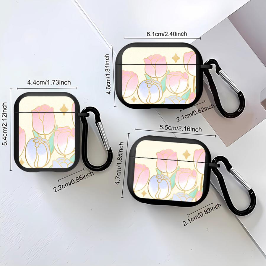 Мягкие чехлы для наушников Чехол для Airpods Pro 4 2 1 3 Pro3 Pro2 Цветовой градиент
