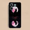 Чехол для телефона Luna Moon Cat для Xiaomi Redmi 15 14 13 12 A5 3 2 1 C Plus 4G 5G Цветной Печатный Чехол для Мобильных Телефонов Красивый