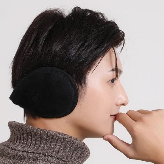 Унисекс зимние наушники Yousheng, толстые плюшевые наушники для защиты ушей, ветрозащитные, противоскользящие, с прочной строчкой, для езды на работу, на открытом воздухе, для катания на лыжах, декоративные наушники