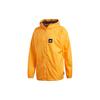 Full Zip Casual Sports Hooded Jacket Men Outerwear Yellow FR8288