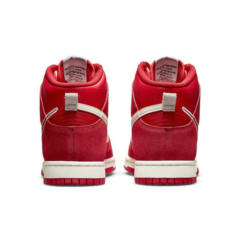Nike Dunk High First Use Красные Мужские Кроссовки Кроссовки