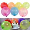 32Pcs Heavy Duty Latex Balloons Bounce Punching Balloons with Hole Rubber Handle Party Balloons Kids Birthday Party Wedding Decor