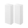 Держатель для хранения дозатора с магнитным креплением Yamazaki для ванной комнаты, S, из серии Tower, белый 10139 x 2 [Набор 2]