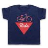 Велосипедный фанатик Любовь к велоспорту Велосипедный энтузиаст Детская футболка
