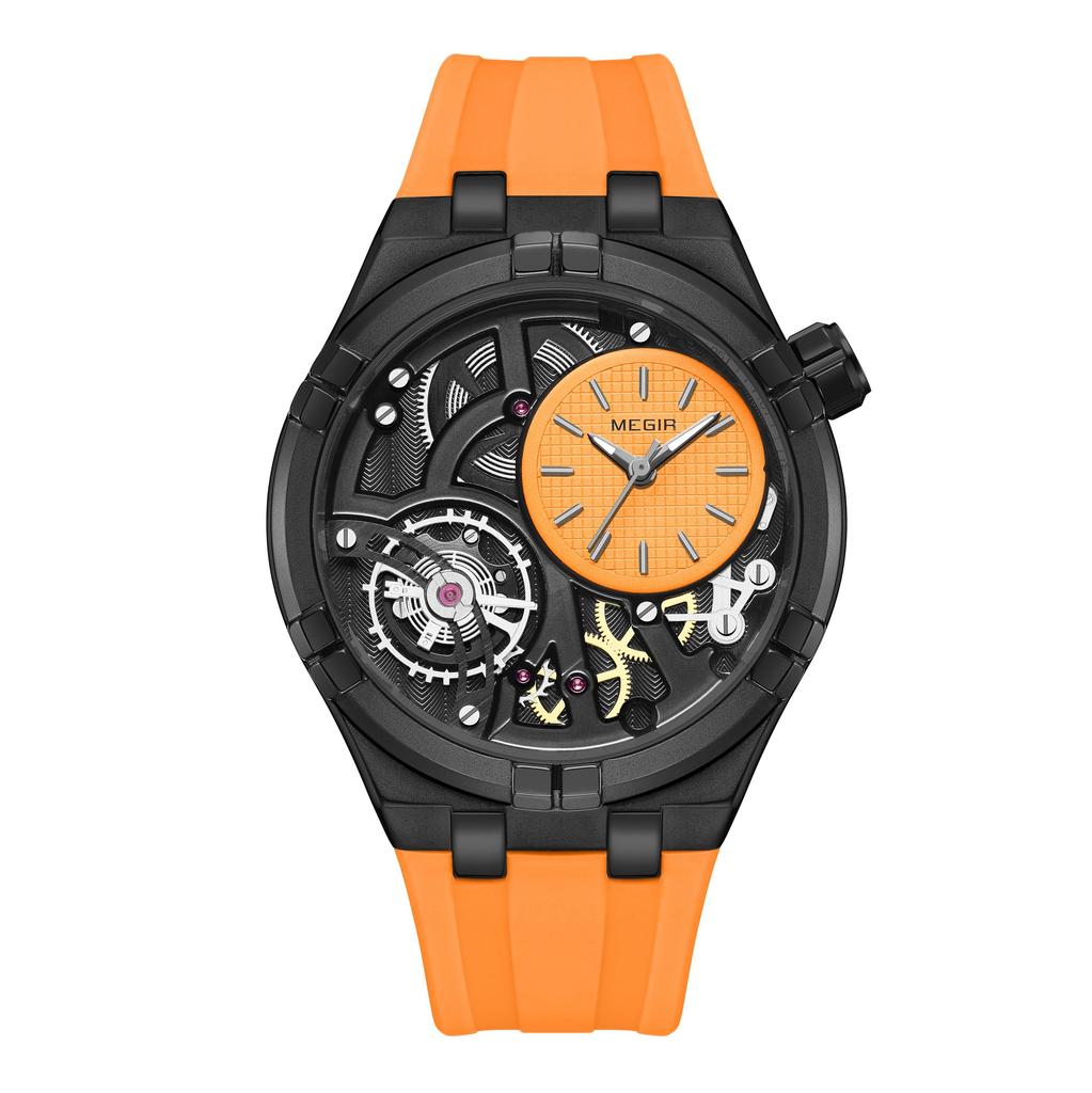 Megir Fashion Sports Military Watches for Men Large Dial Waterproof Luminous Man Quartz Casual Wristwatches Clock Montre Homme 8111