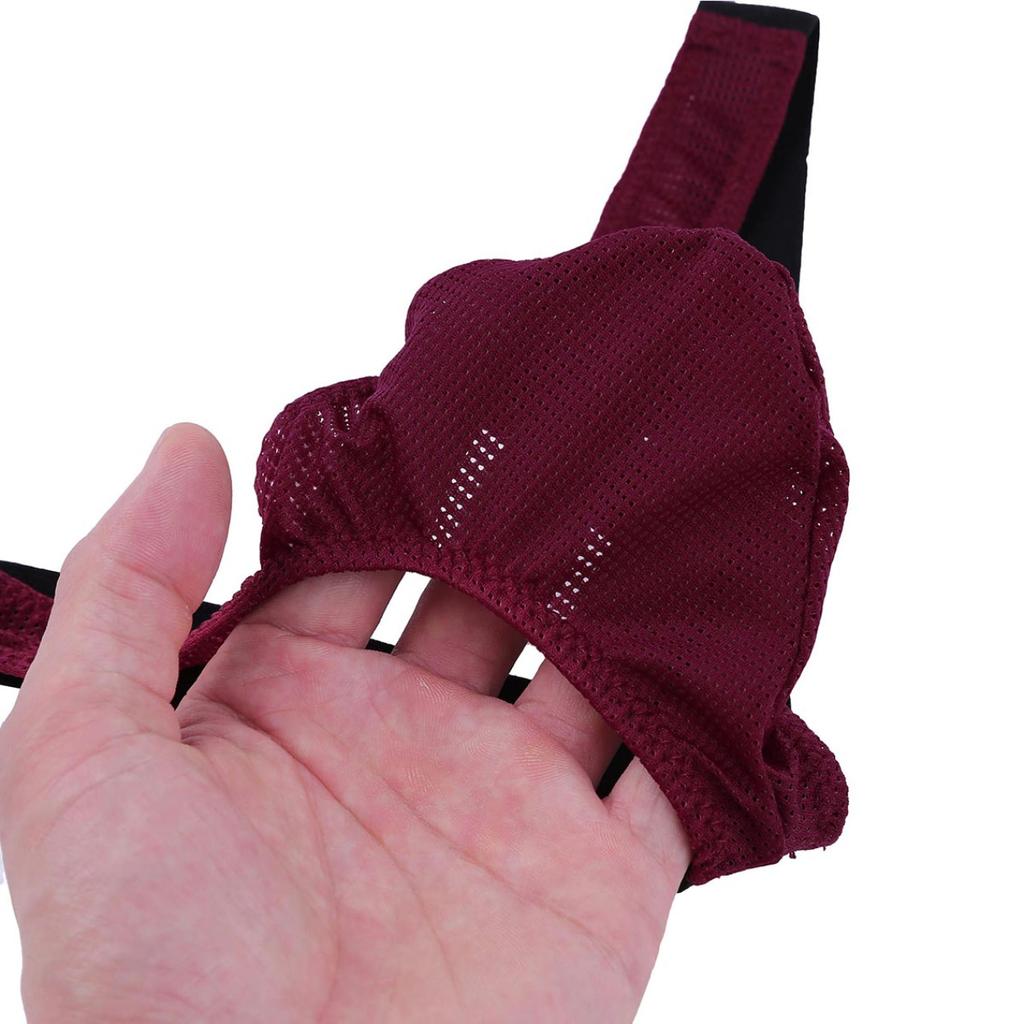 Мужские полые дышащие эластичные открытые трусики-бикини с открытой спиной, стринги, нижнее белье