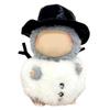Плюшевая кукла Костюм снеговика Рождественский костюм для вечеринки Одежда для кук с дизайном быстрой смены для 15-см аниме-фигурки