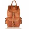 New Large Genuine Leather Backpack Rucksack Travel Bag For Men's and Women's