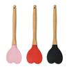 3 Pcs 3 Colours Baking Tool Silicone Cooking Tools Easy To Use Cooking Spoons  Kitchen