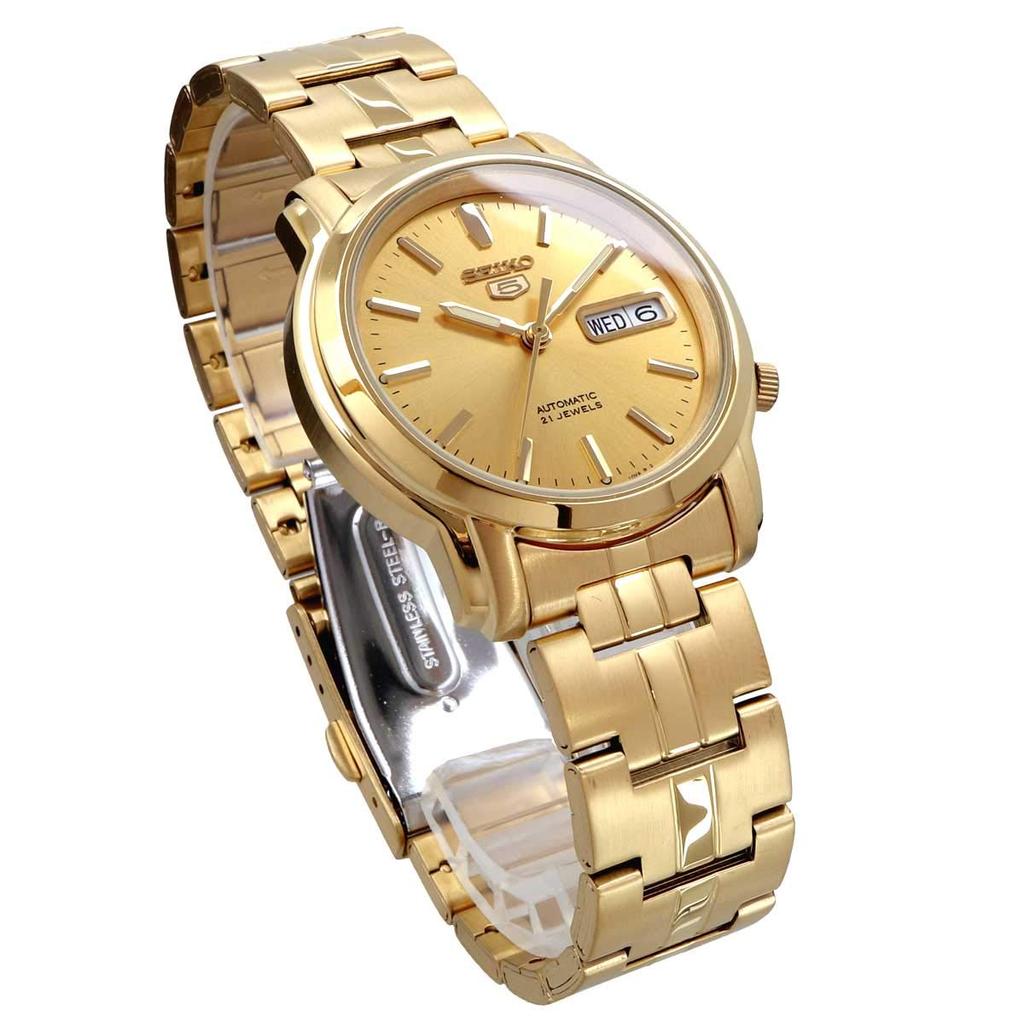 Seiko 5 Seiko 5 Реимпортированные Автоматические Мужские Часы SNKK76K1 Золотые Реимпортированные [Параллельный Импорт].