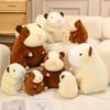 Kawaii Stuffed Animal Hamster Plush Toy Cute Chubby Plushies Guinea Pig Soft Doll Lifelike Mouse Procellus Plush Pillow Gift