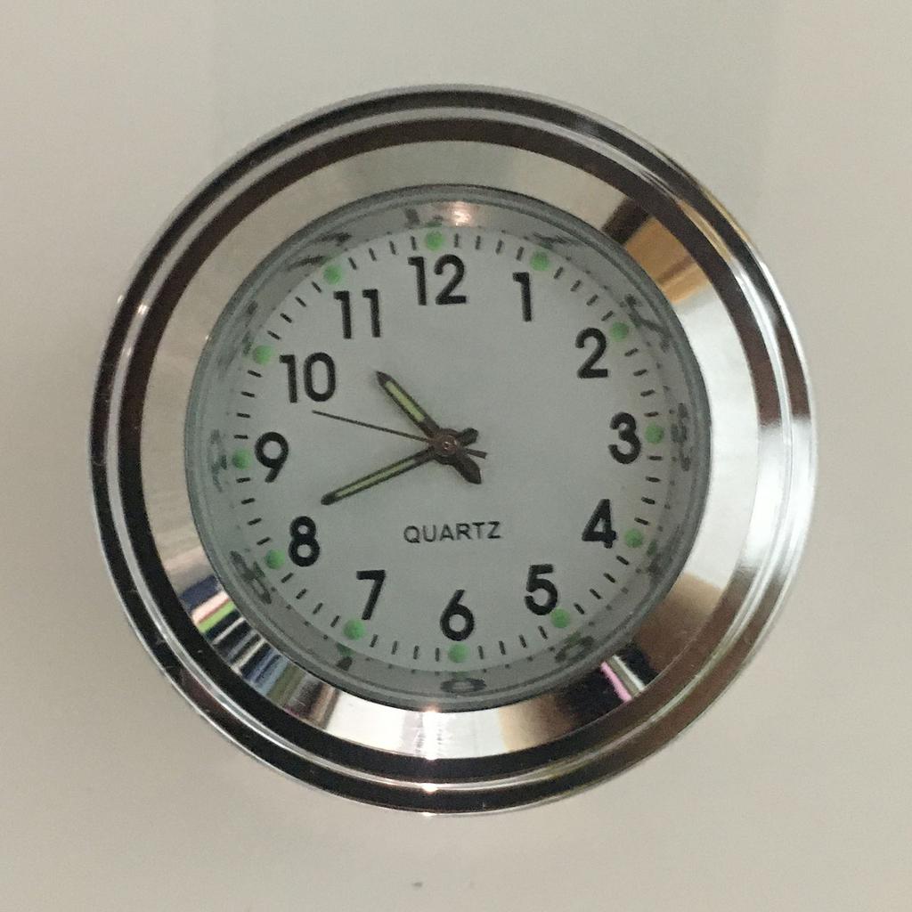 Водонепроницаемые часы или термометр для мотоцикла, термометр, подходит для руля 7/8" или 1", Harley, Honda, Yamaha, Suzuki, Kawasaki