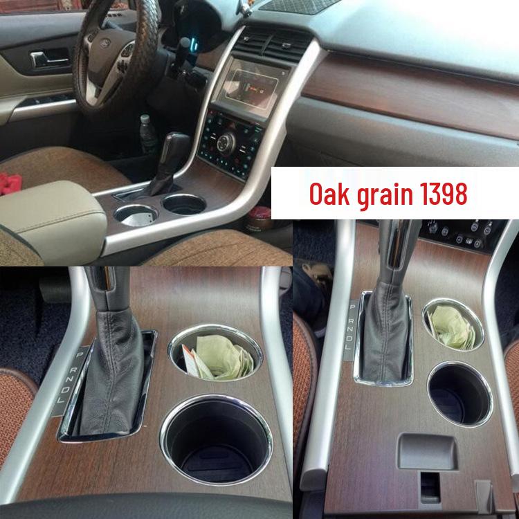 Carbon Fiber Console Gear Decor Stickers for Ages 11-13 Edge