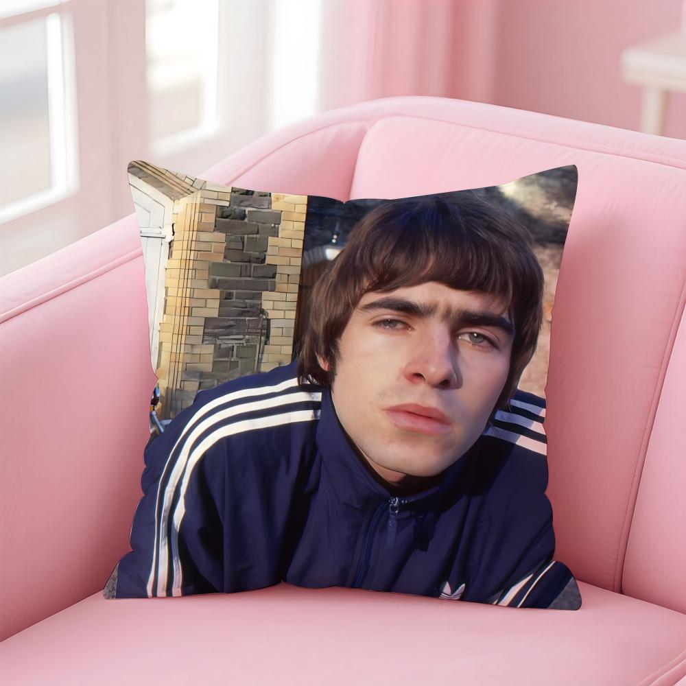LLiam Gallagher Pillow Shameless TV Cushion Cover Pillow Case Soft Friendly Fabric Concealed Zipper
