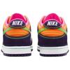 Nike Кроссовки Dunk Low Неоновые огни Мужские Фиолетовый Фиолетово-Династический Зеленый-Ударно-Судебный Фиолетовый-Полный Оранжевый-Гипер-Розовый-Белый IR1526-500