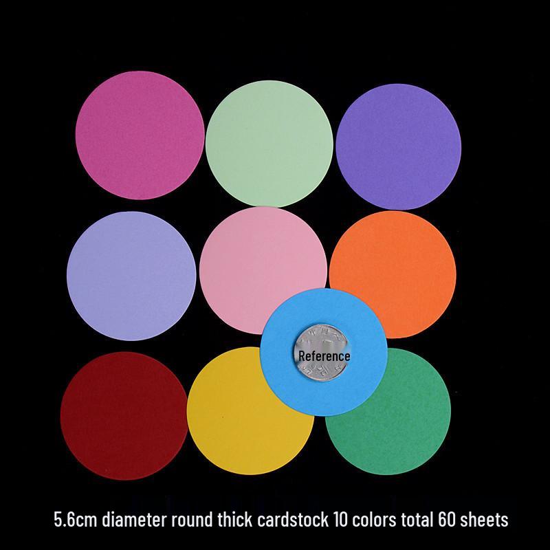 Плотный цветной картон: Формы Сердце, Звезда, Цветущая слива и Круглые формы для детского оригами и поделок