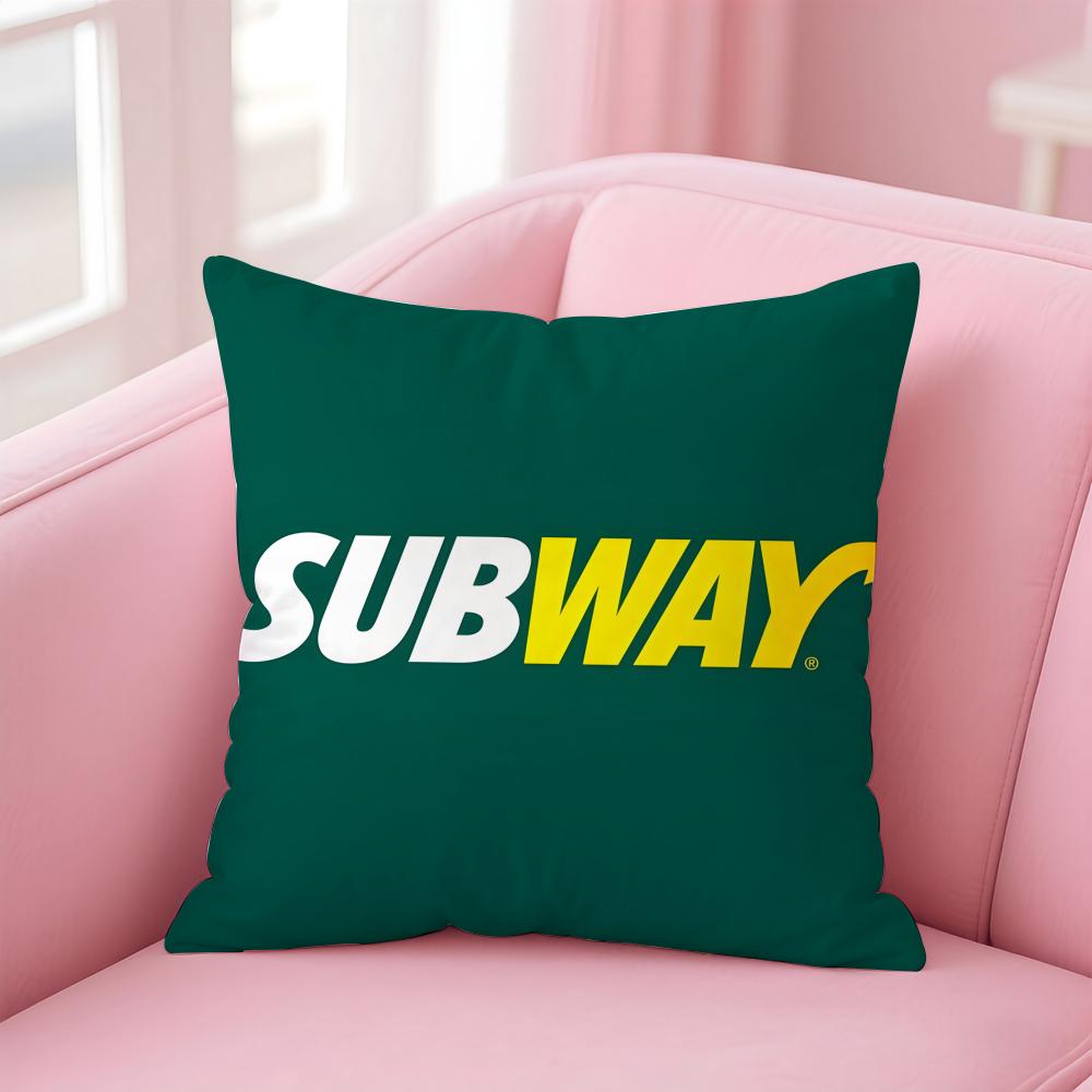 Чехол на подушку S-Subway для дома и автомобиля, многоцелевой чехол на подушку - Двусторонний, Мягкий и прочный для ежедневного использования
