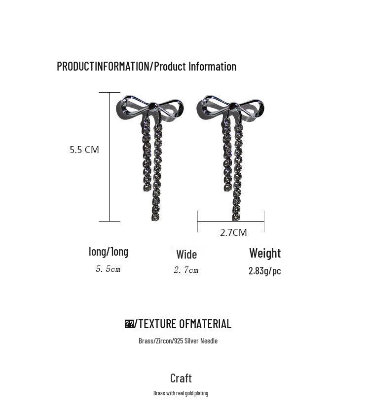 Мечтательные серьги-бабочки с бриллиантовой кисточкой: Стиль рококо, милая крутая девушка, легкая роскошь, преппи-шипы.