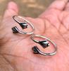 2 Pc 925 Sterling Silver Toe Rings Adjustable, Oxidized, Kids Rings, Beach Toe Rings, Summer Toe Rings, For Adults Kids, Bud, Free Ship