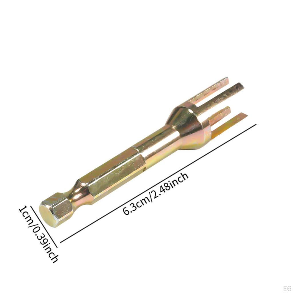 Ключ для шаровых опор RC-автомобиля Аксессуары Компактный Прямая замена Портативный со стержнем с шестигранником 1/4''