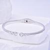 Givenchy Crystal Bangles Unisex Silver 60550534-NY0
