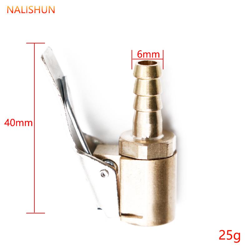 Новый автомобильный быстроразъемный соединитель с латунной резьбой для воздушного насоса, адаптер для автомобильных аксессуаров, быстрое преобразование головки, зажим для насадки, инструменты