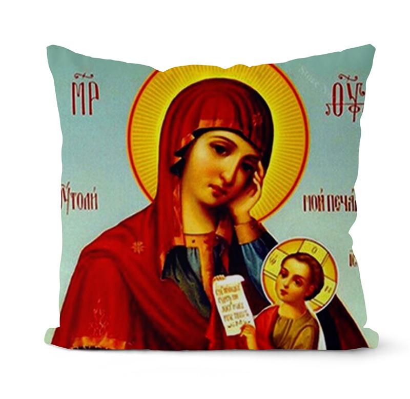 Домашний Декор Винтажный Иисус Угловая Наволочка Христианская Наволочка Домашний Диван Кресло Декор Наволочка