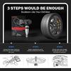 LAUNCH X431 TSENSOR-05 TPMS Sensor 315MHz/433MHz Dual Frequency Screw-in Adjustable Angle Metal Valve Tire Pressure Monitor