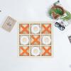 Wooden XO Board Game Two-Player Battle Toddlers Logical Thinking Training Kids Early Educational Desktop Toy Birthday Gift
