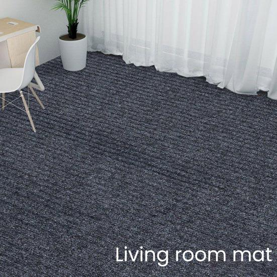 Сверхпрочный придверный коврик Впитывающий коврик для прихожей Напольный коврик с водонепроницаемой резиновой основой Нескользящий грязеуловитель