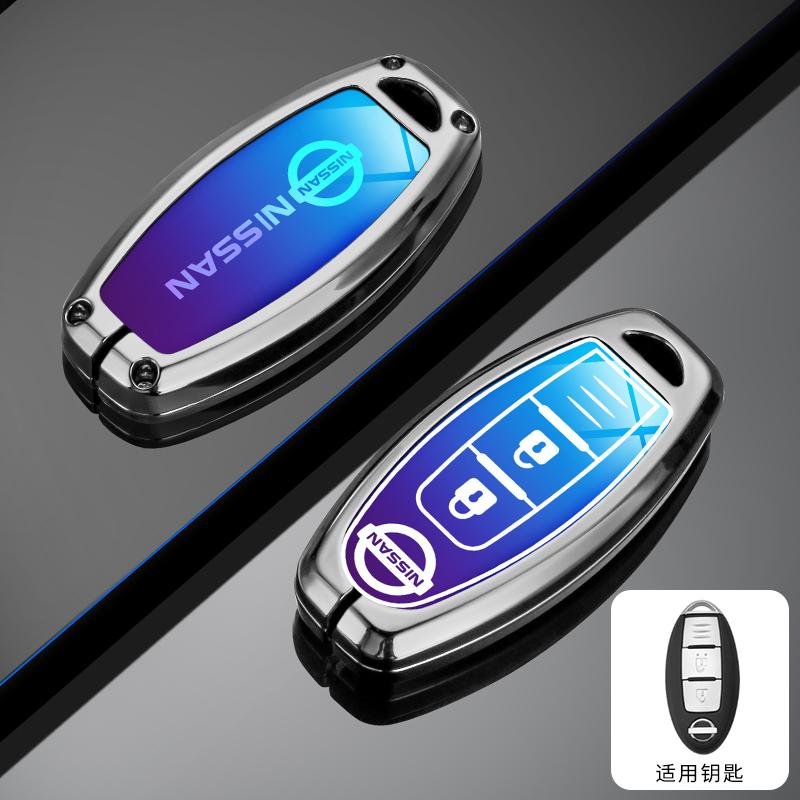 Защитный чехол-брелок из цинкового сплава для автомобильного пульта ДУ, аксессуары для Nissan Leaf Micra Qashqai J11 J10 X Trail T32 Versa Note Patrol