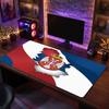 X2529==Коврик для мыши с гербом Сербии, Расширенный нескользящий резиновый коврик для стола для игр, офиса, ноутбука, Подарок для фаната